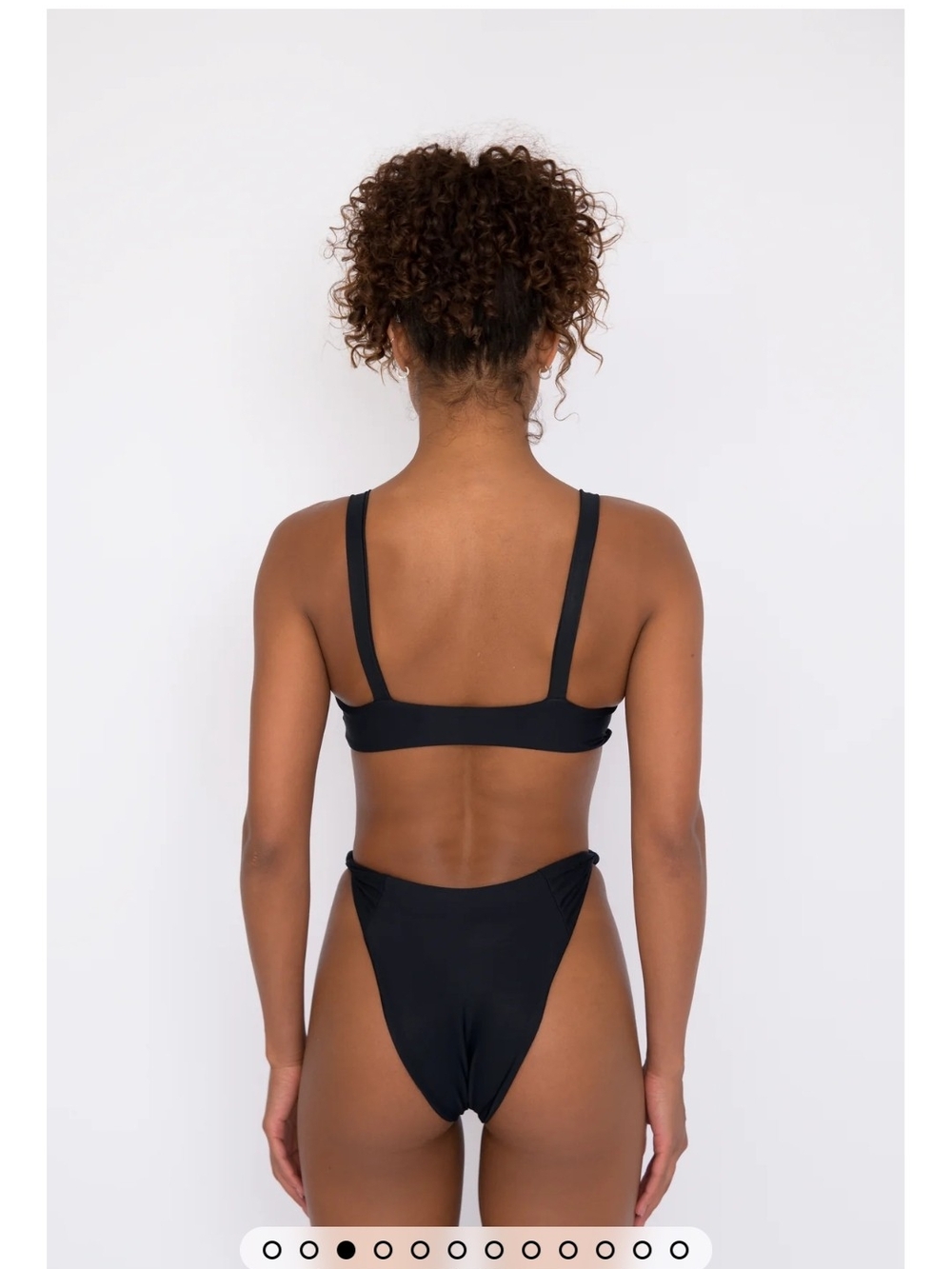NWT Skatie Bright Pink Textured Two-Piece Bikini - PENNY top, MELLY bottoms - XL - Picture 5 of 11